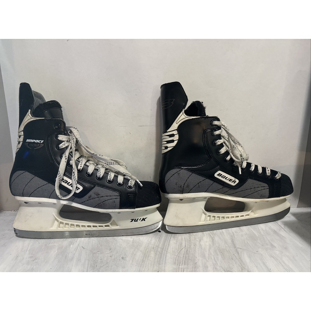 Bauer Impact 100 Hockey Skates NO SIZE 12" Heel To Toe READ